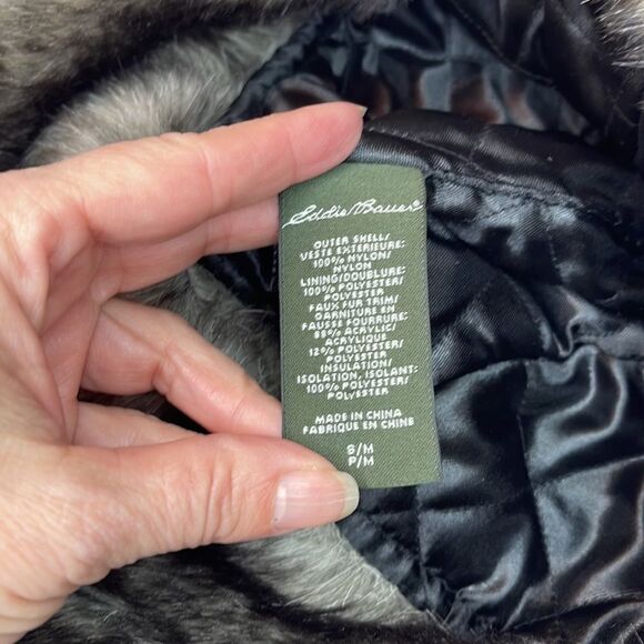 EDDIE BAUER Fur Lined Trapper Hat - Picture 5 of 6